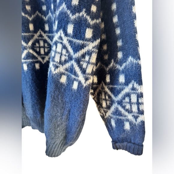 Alafoss Icewool Wool Men’s Pullover Crewneck Sweater Cozy Iceland Size L - Picture 8 of 12